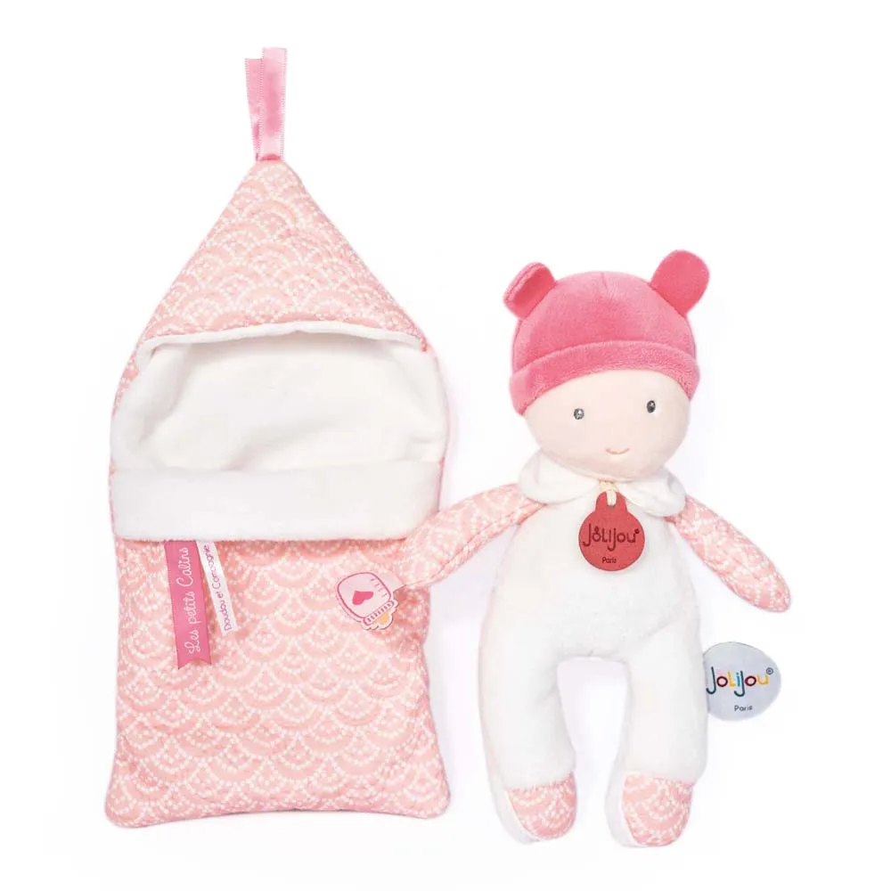 Baby Baby with Powder Pink Cozy