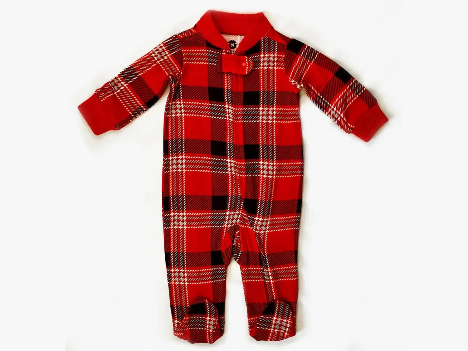 Baby Onesie - Red Plaid