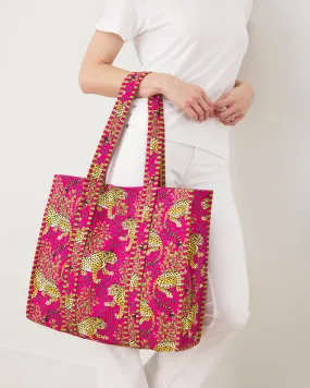 Bagheera - The Traveler Tote - Hot Pink