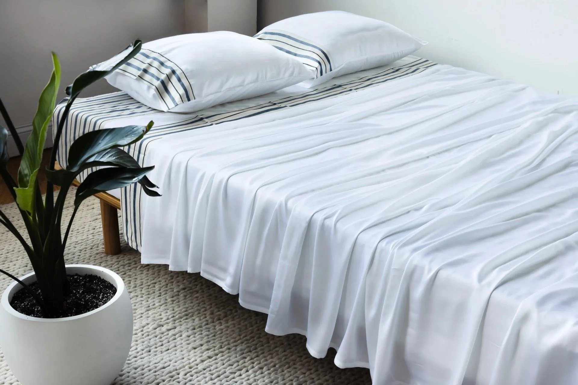 Bamboo Striped Sheet Set