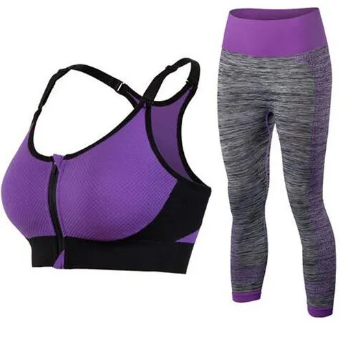 Breathable Yoga Set with Quick Dry Feature