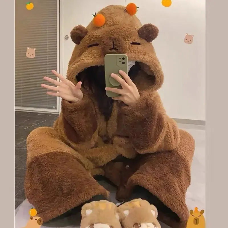 Capybara Plush Pajamas KI439