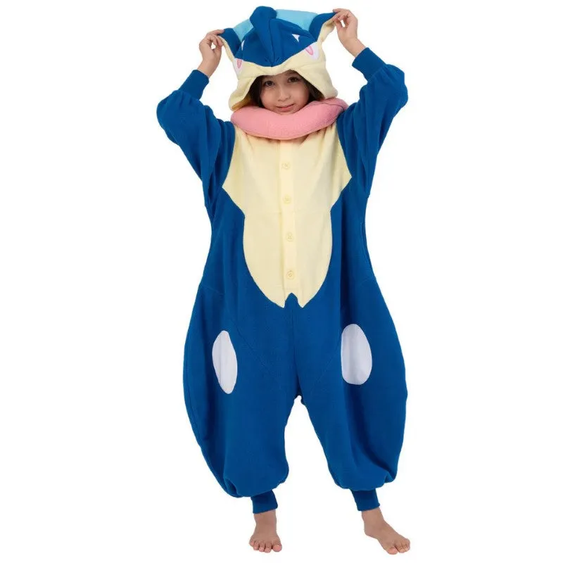 Cartoon Character Plush Kids Pajamas