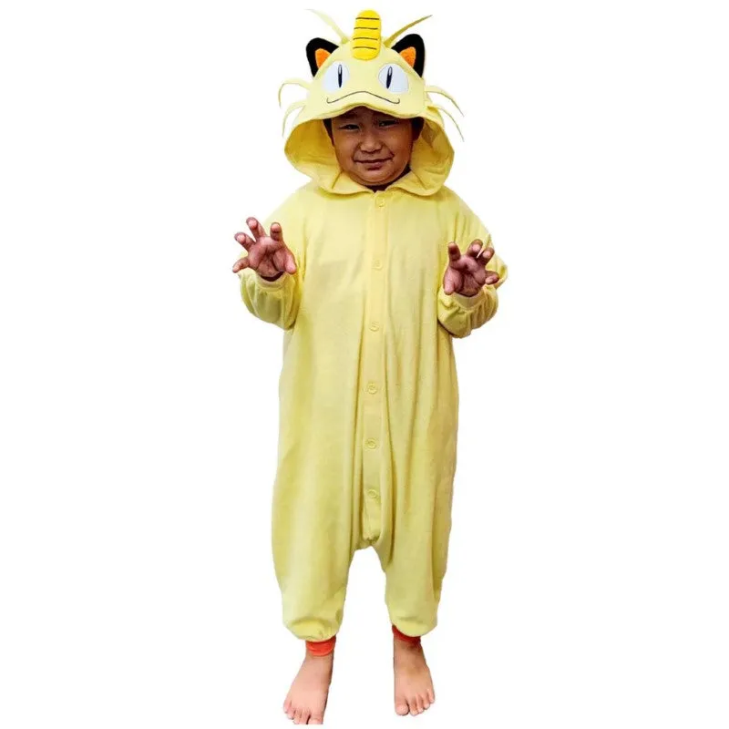 Cartoon Character Plush Kids Pajamas