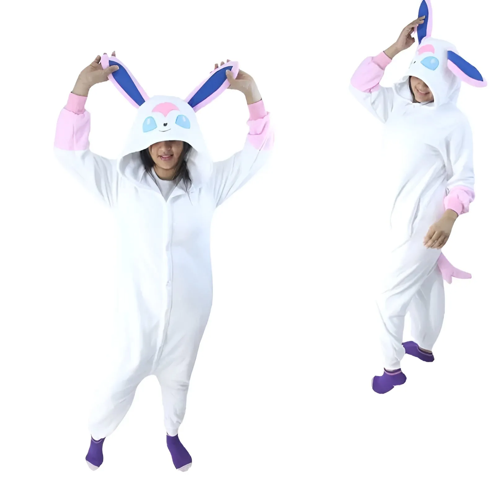 Cartoon Character Plush Pajamas