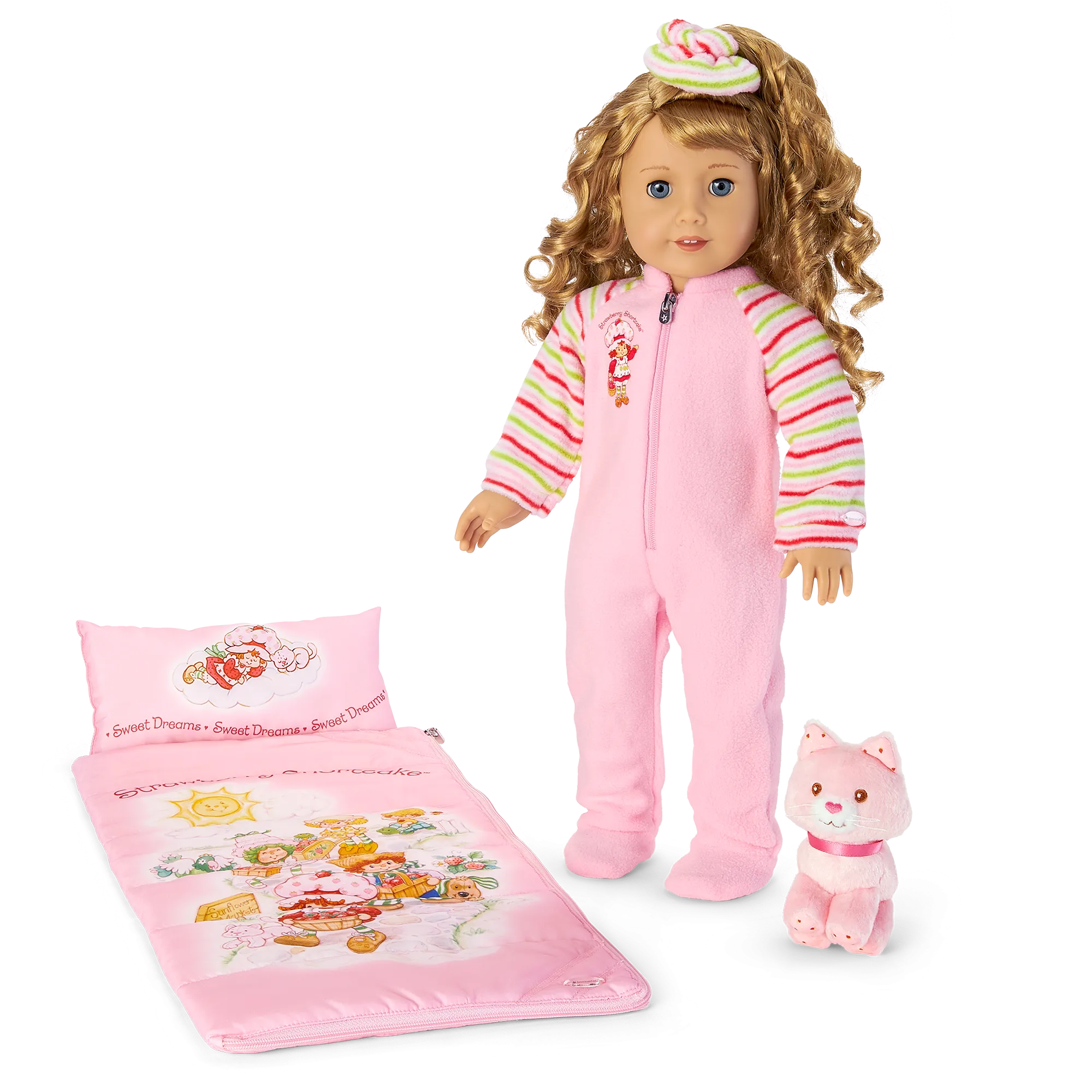 Courtney’s™ Strawberry Shortcake™ Sleepover Bundle (Historical Characters)