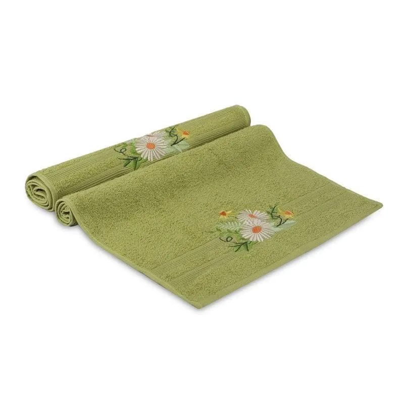 DaisyD Towel (Green) - Six Piece Set