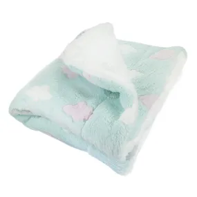 Fluffy Clouds Ultra Plush Dog Blanket