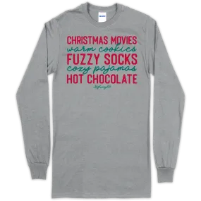 Highway 828, Long Sleeve Tee - CHRISTMAS MOVIES