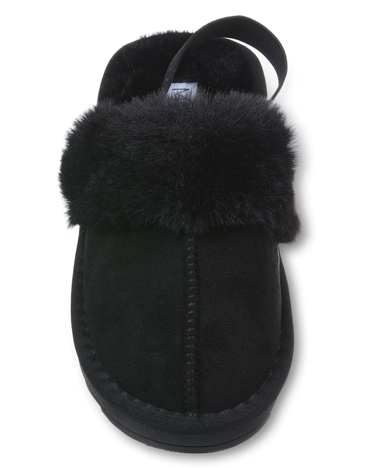 Kids' Fluffy Slide Slingback Slippers