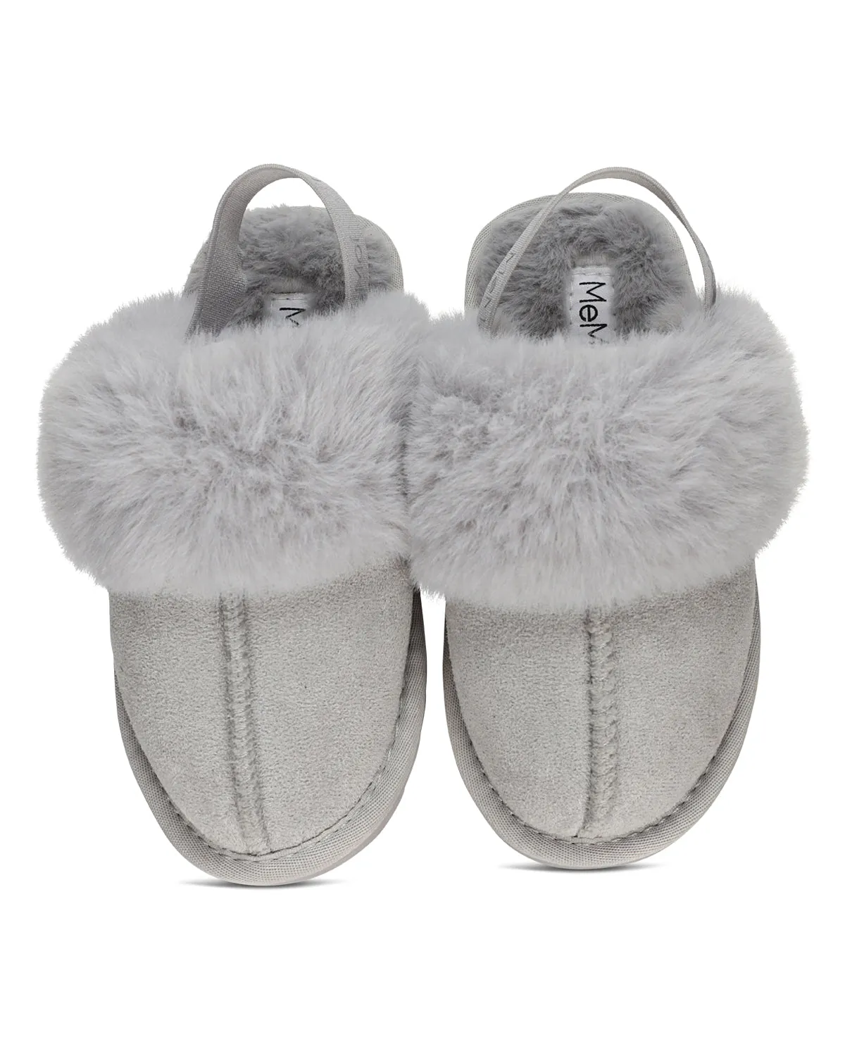 Kids' Fluffy Slide Slingback Slippers