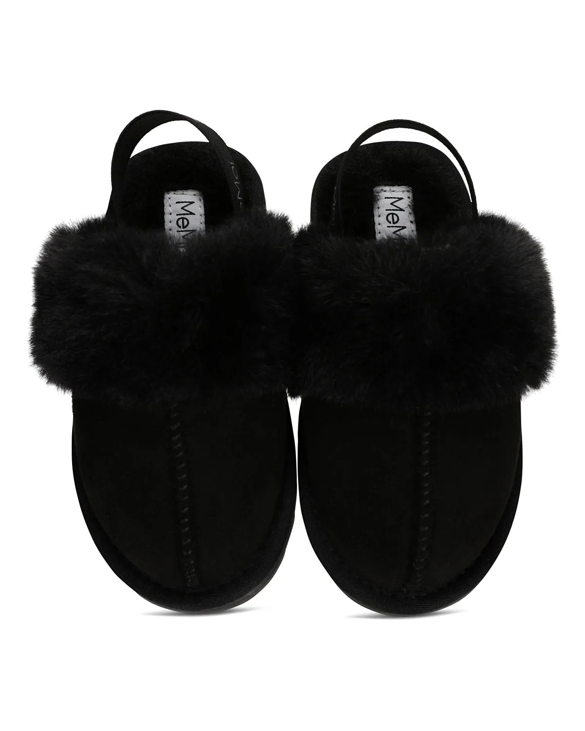 Kids' Fluffy Slide Slingback Slippers