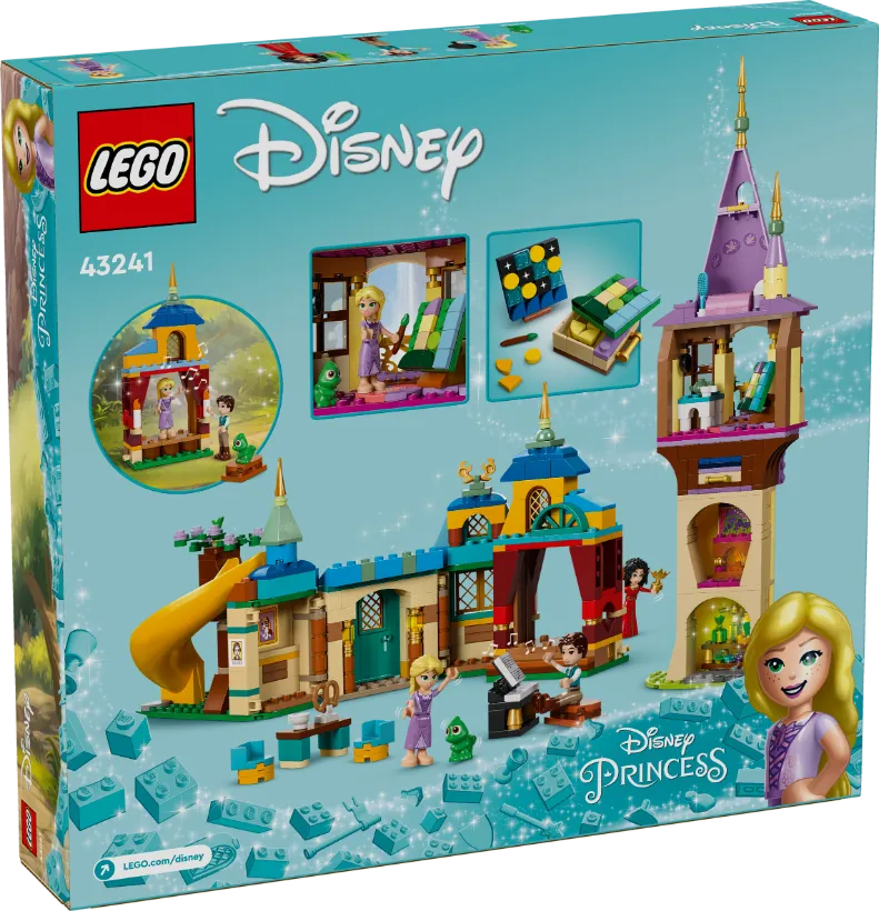 LEGO 43241 Disney Princess Rapunzel's Tower & The Snuggly Duckling