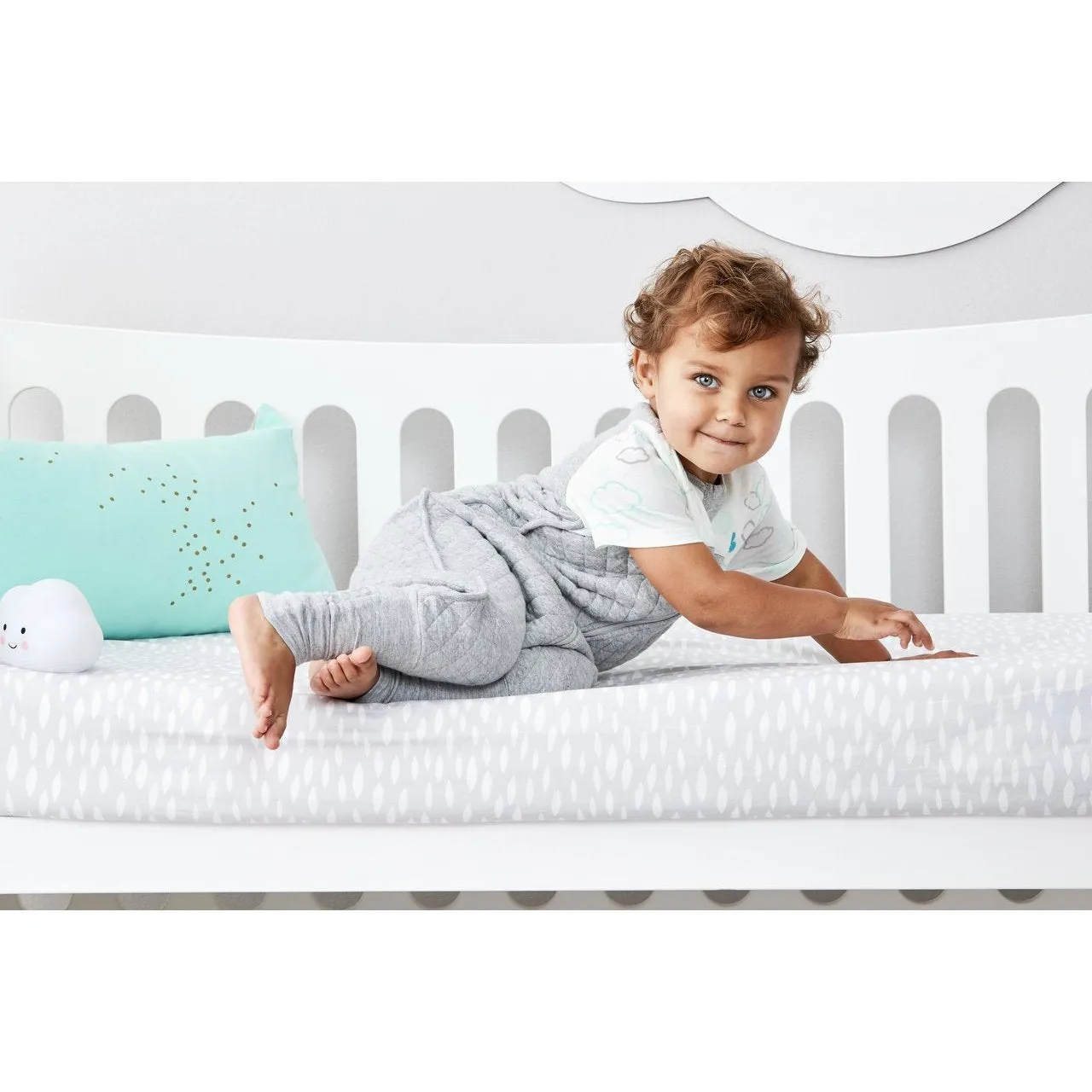 Love to Dream Sleep Suit 1 Tog - White