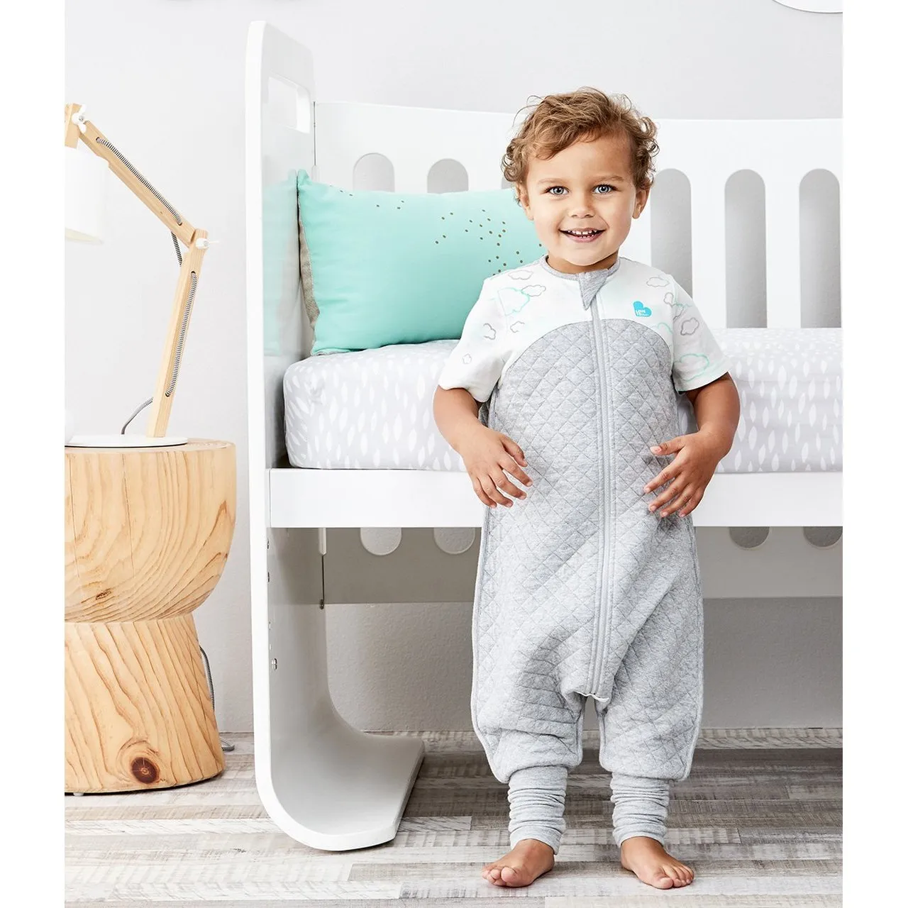 Love to Dream Sleep Suit 1 Tog - White