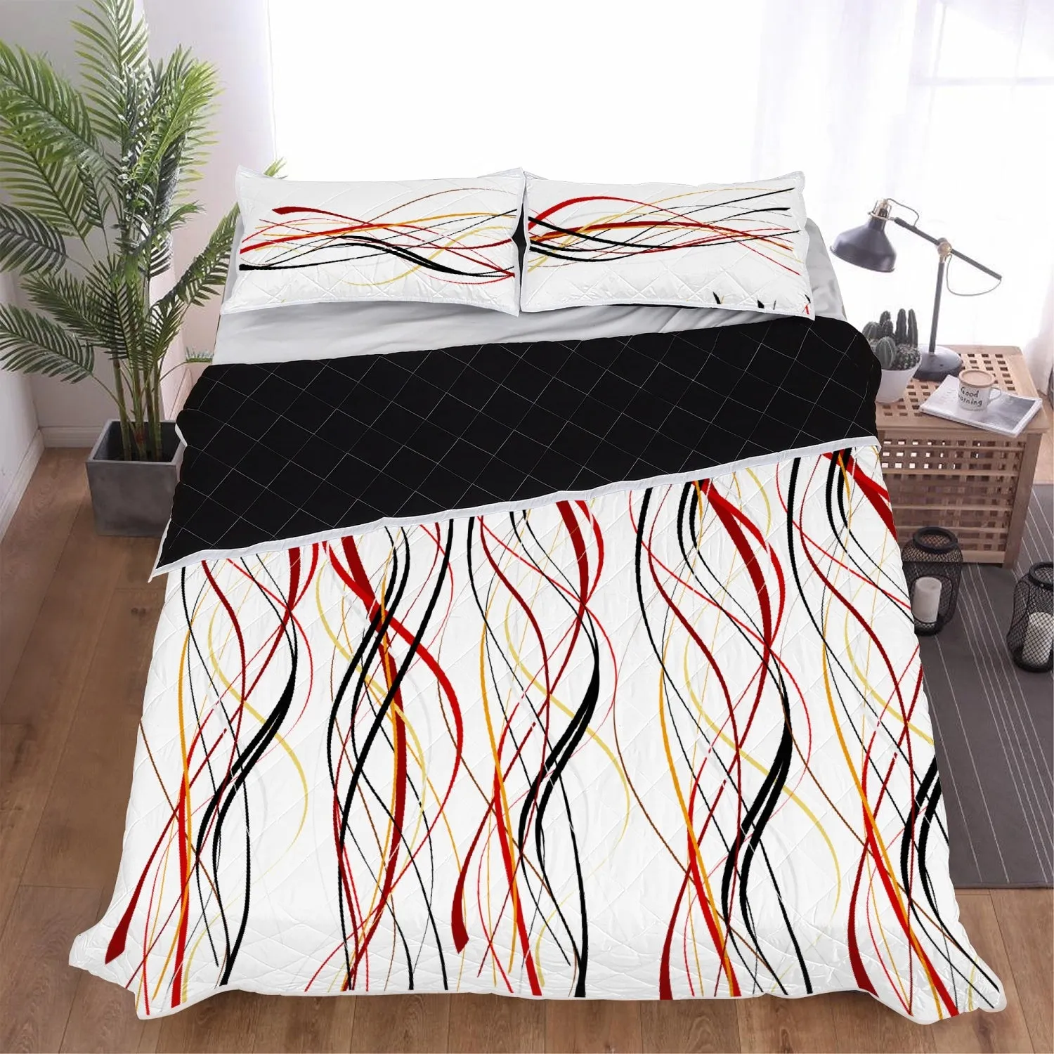 LS Line Quilt Bed Sets