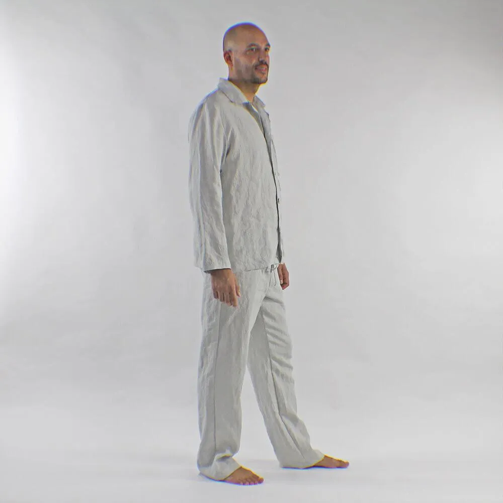 Men's Linen Pajamas Sets