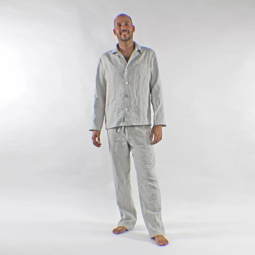 Men's Linen Pajamas Sets