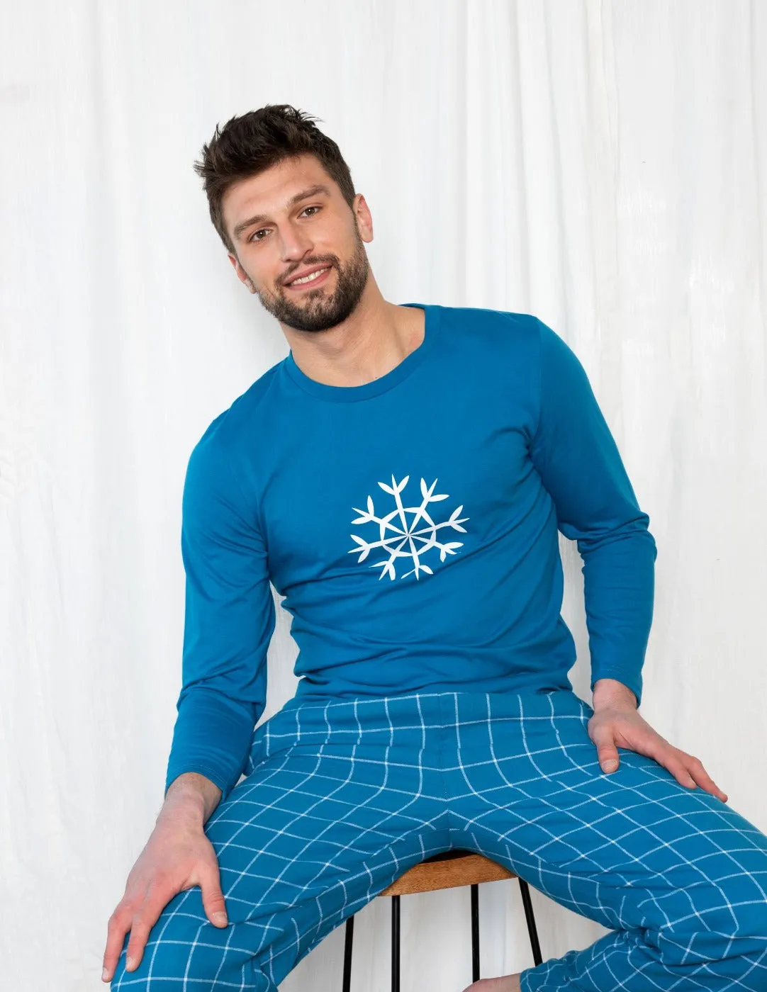 Men's Print Flannel Sets