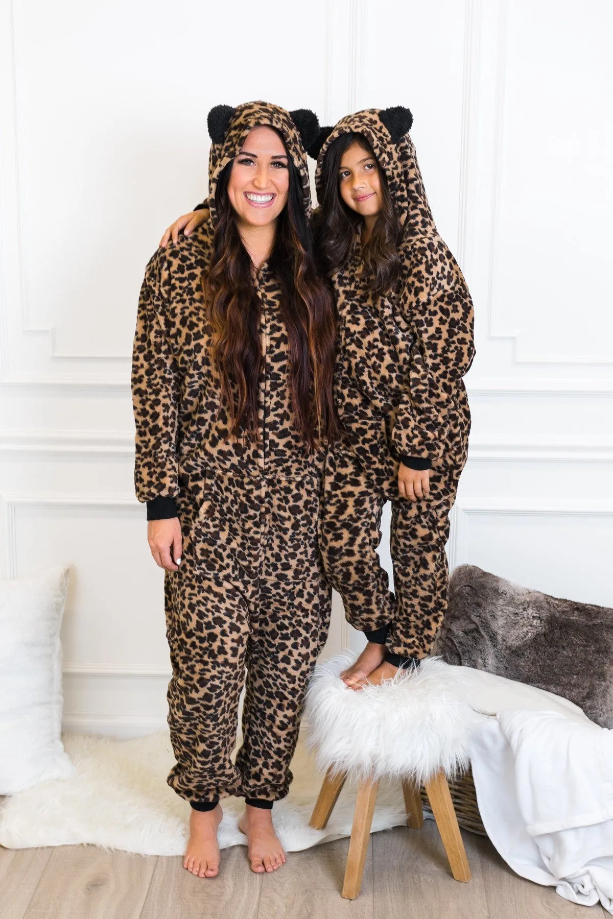 Mom & Me - Cheetah Onesies