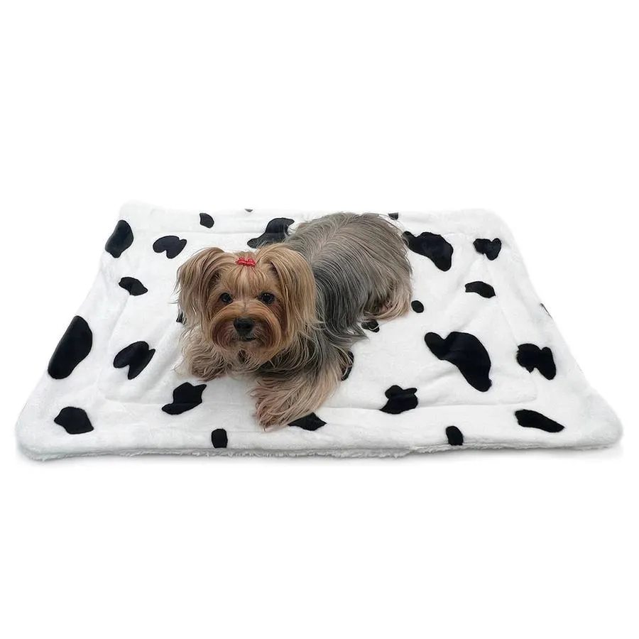 Moo Cow Ultra Plush Dog Blanket