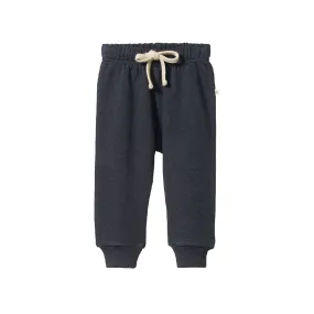 NATURE BABY - SUNDAY TRACK PANTS: NAVY MARL