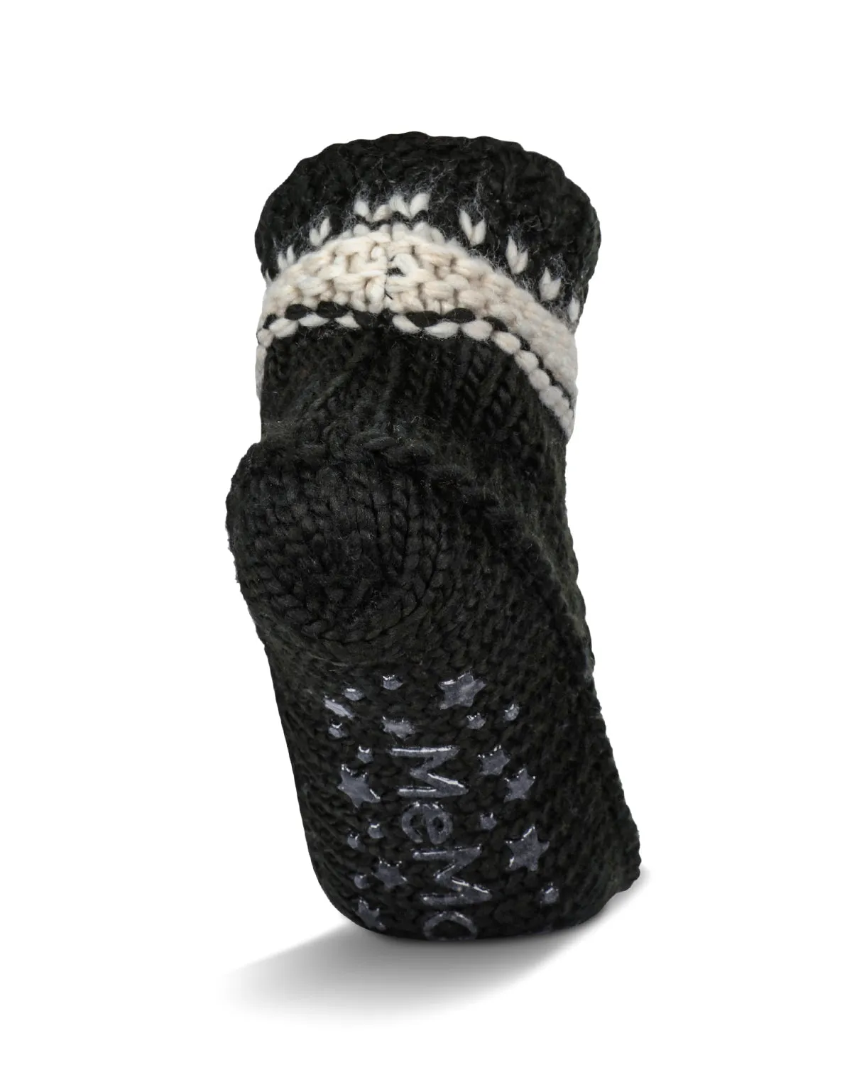 Nordic Flake Recycled Knit Sherpa Lined Lounge Sock