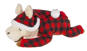 Plush Festive Pajama LLama