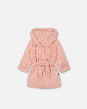 Plush Robe Light Pink