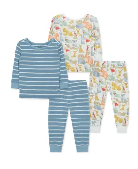 Puppy 4-Piece Pajama Set (12M-24M)