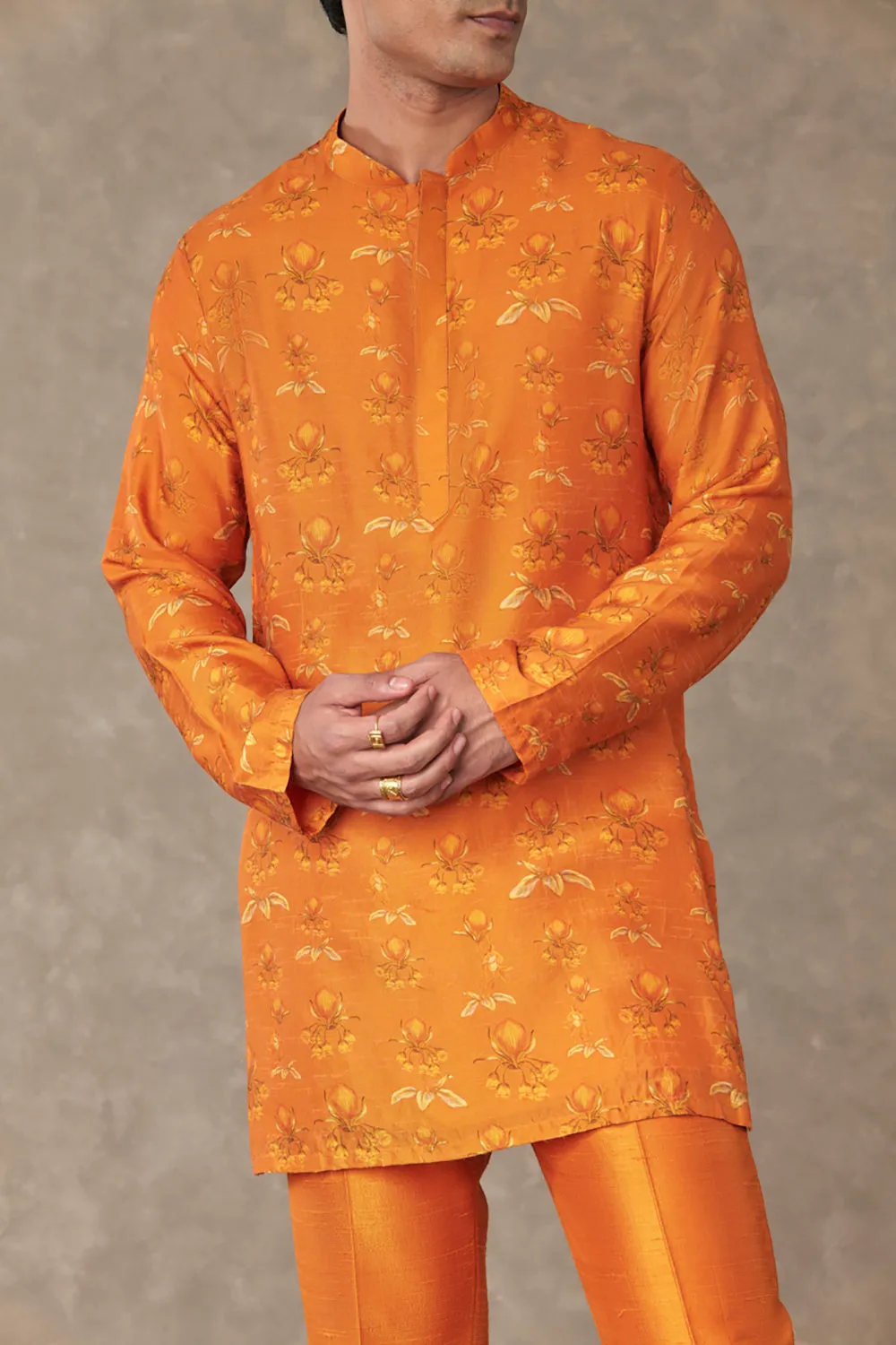 Rust Narangi Kurta Sets