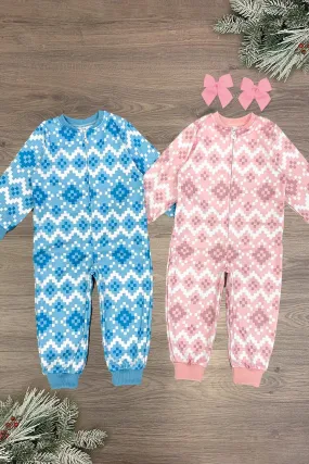 Snowflake Onesie Pajamas