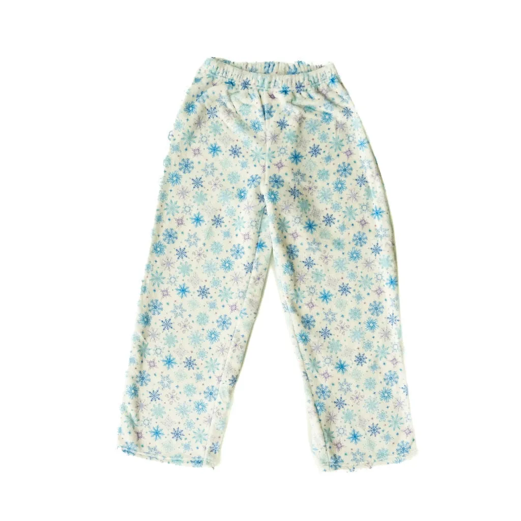 Snowflake Plush Pants