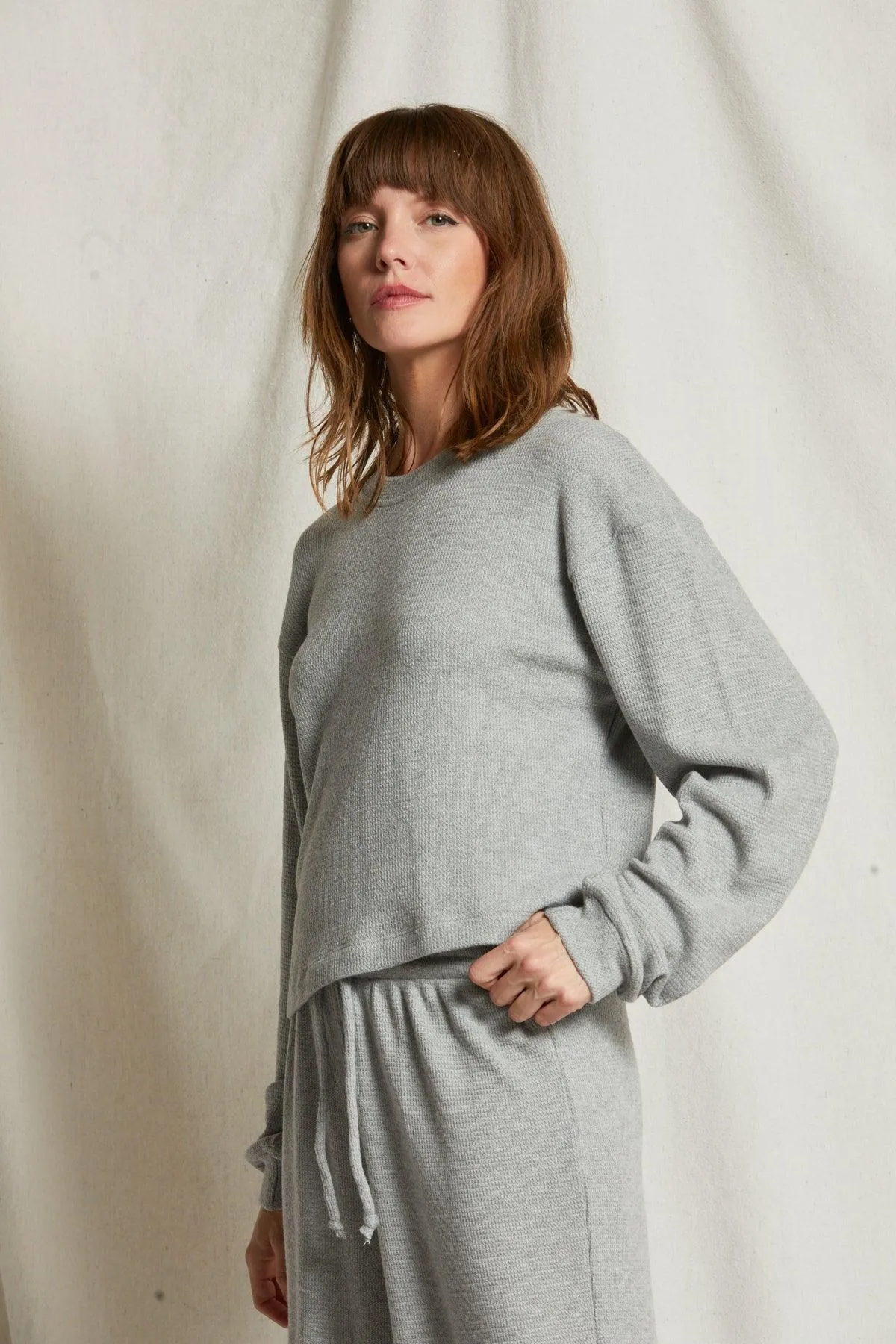 Stills Brushed Thermal Crewneck Pullover