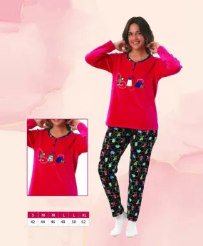 Stylish villa plush pajamas