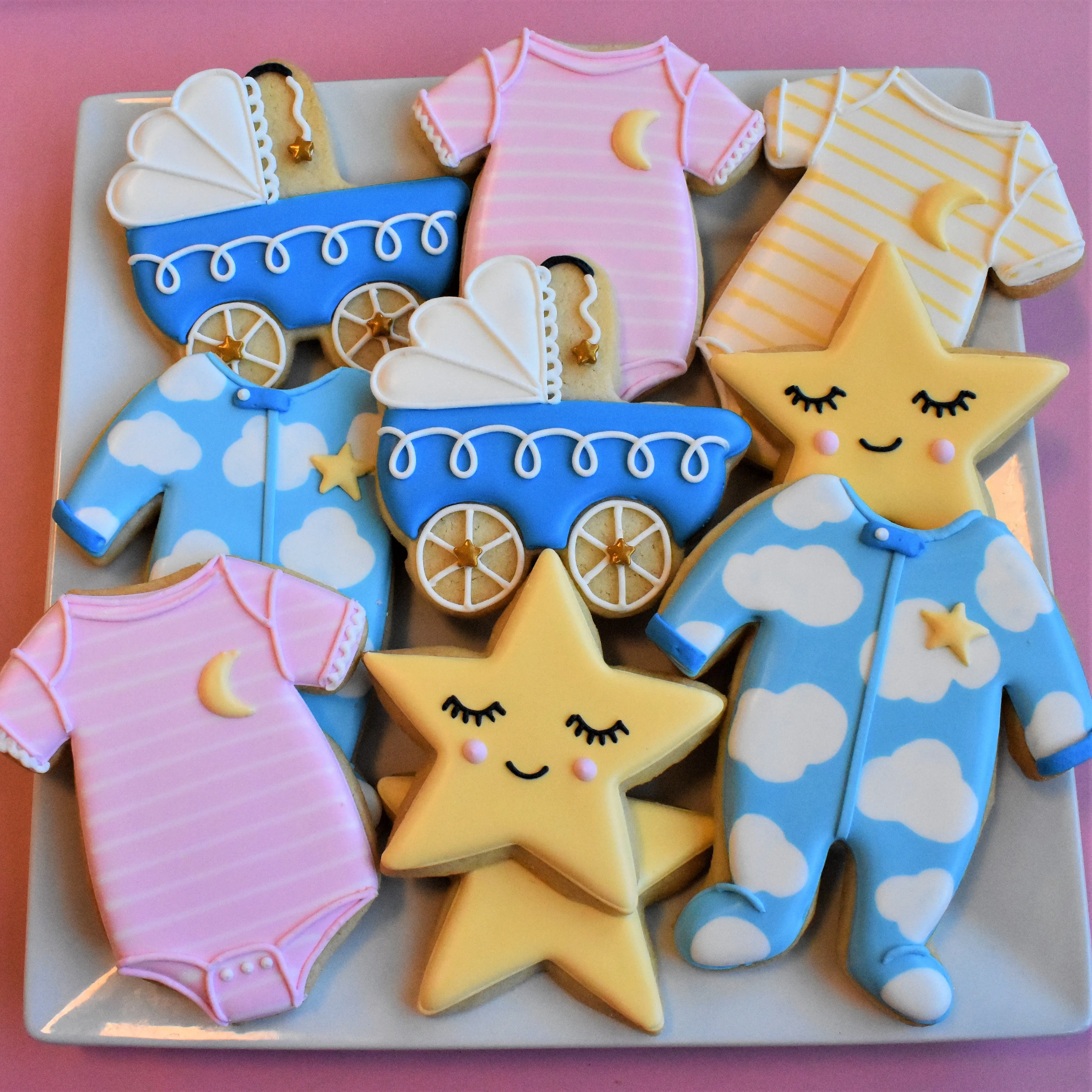 Twinkle, Twinkle Little Star Baby Shower Cookie Cutter Set