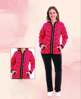 Zecotex   Stylish villa plush pajamas With  Farawlaya